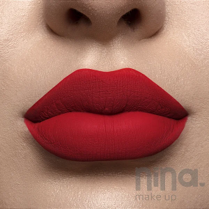 Batom Líquido Instant Lips Rubi - Nina Makeup