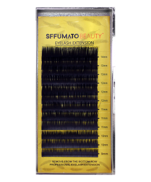 Eyelash Extension Fios Ellipse Flat Super Soft 0.20 C - Sffumato